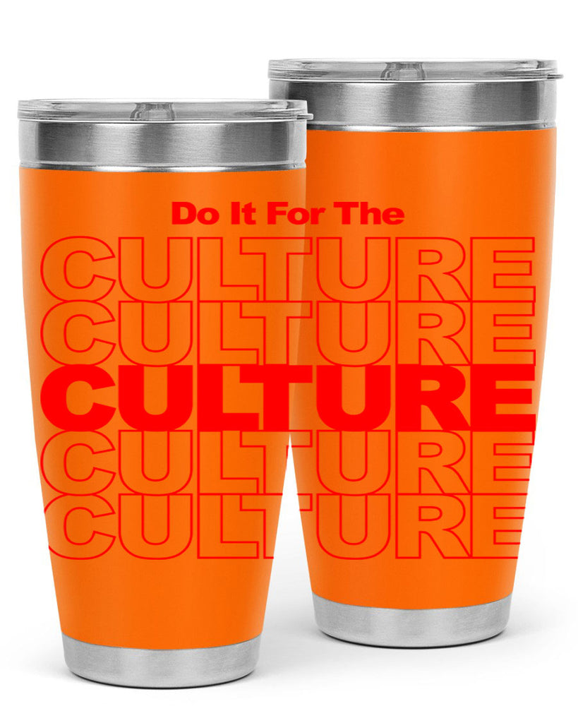 do it for the culture 170#- black words phrases- Cotton Tank