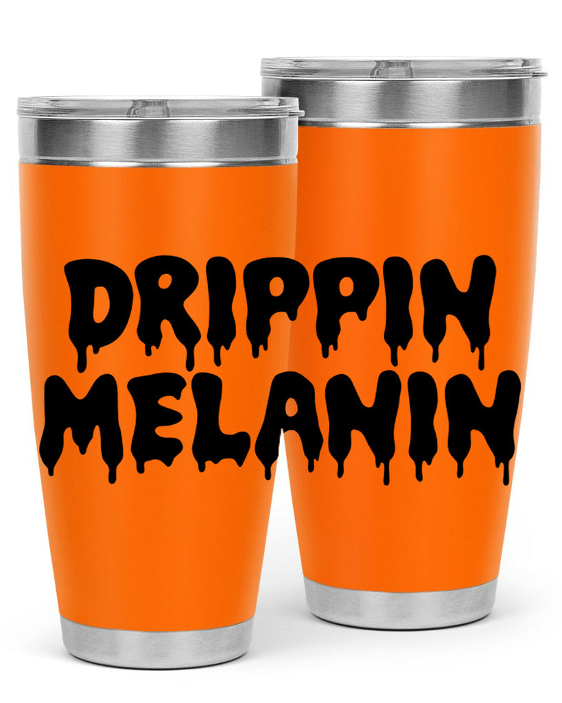 drippinmelanin  160#- black words phrases- Cotton Tank