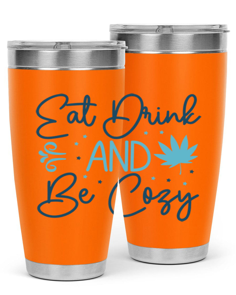 eat drink and be cozy 98#- winter- Tumbler