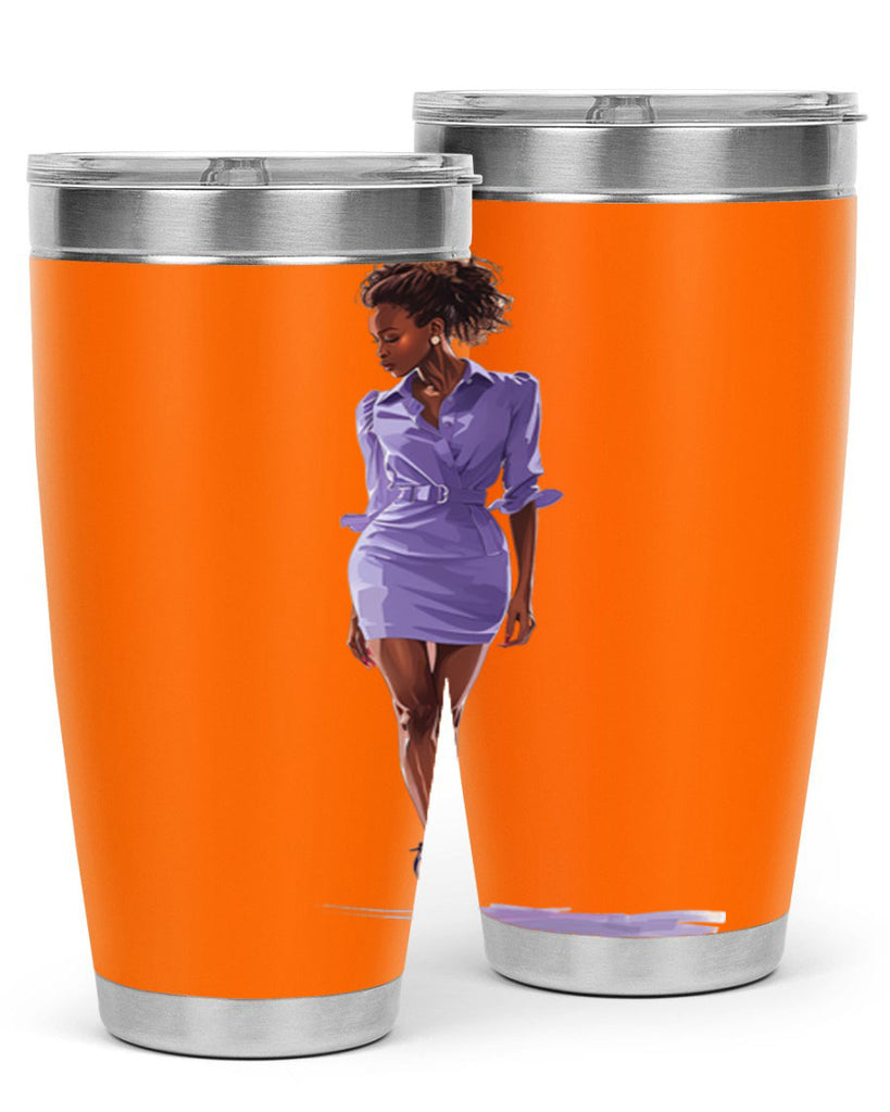 fashion girl in lavender 59#- fashion- Cotton Tank