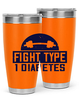 fight type diabetes Style 37#- diabetes- Tumbler