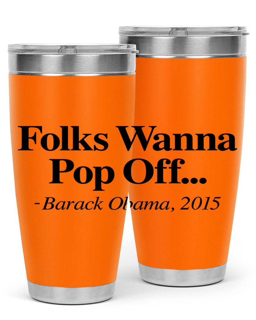 folks wanna pop off 151#- black words phrases- Cotton Tank