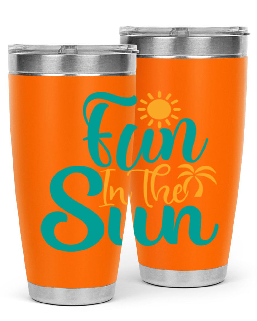 fun in the sun Style 104#- summer- Tumbler