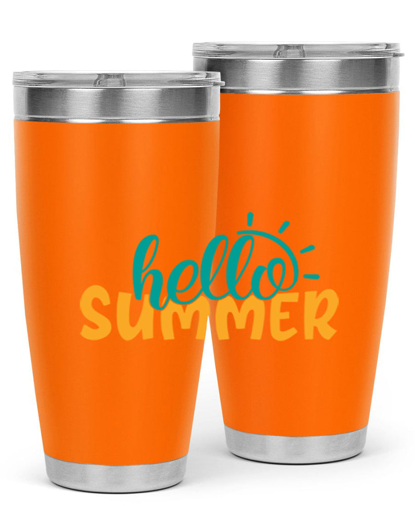 hello summer Style 97#- summer- Tumbler