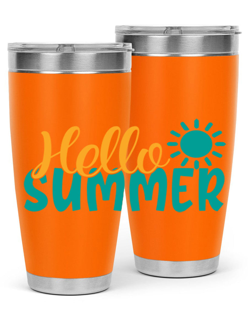 hello summer Style 98#- summer- Tumbler