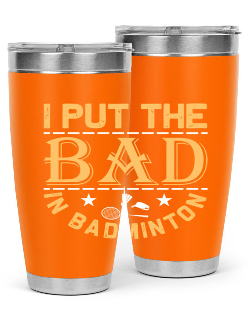 i 1056#- badminton- Tumbler