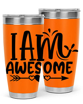 i am awesome Style 19#- autism- Tumbler