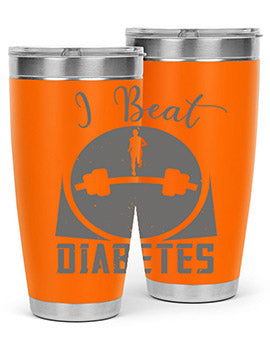 i beat diabetes Style 33#- diabetes- Tumbler