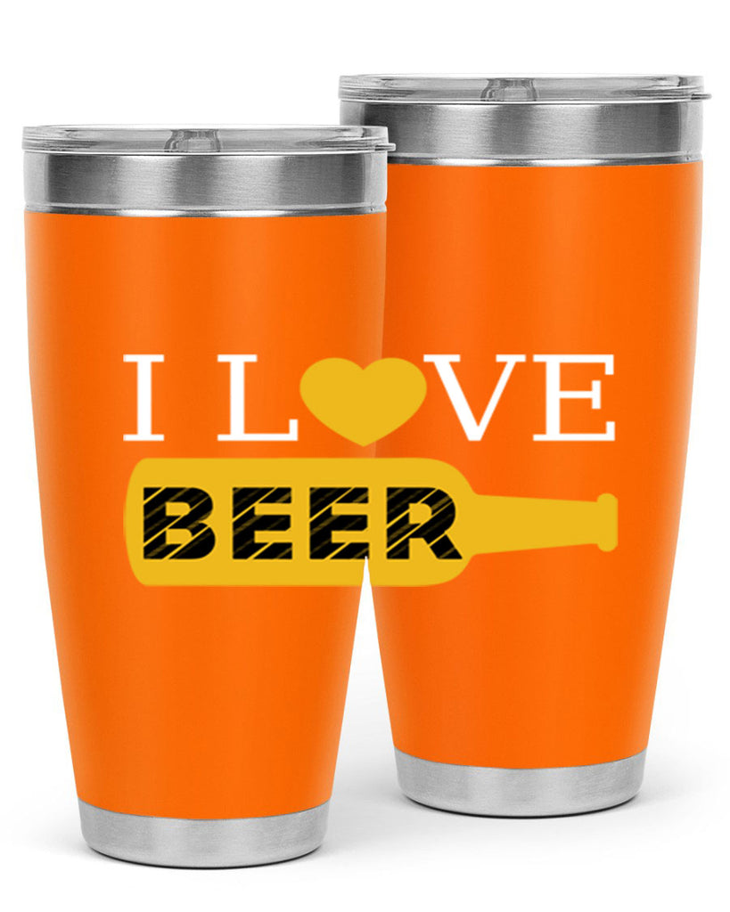 i love beer 75#- beer- Tumbler