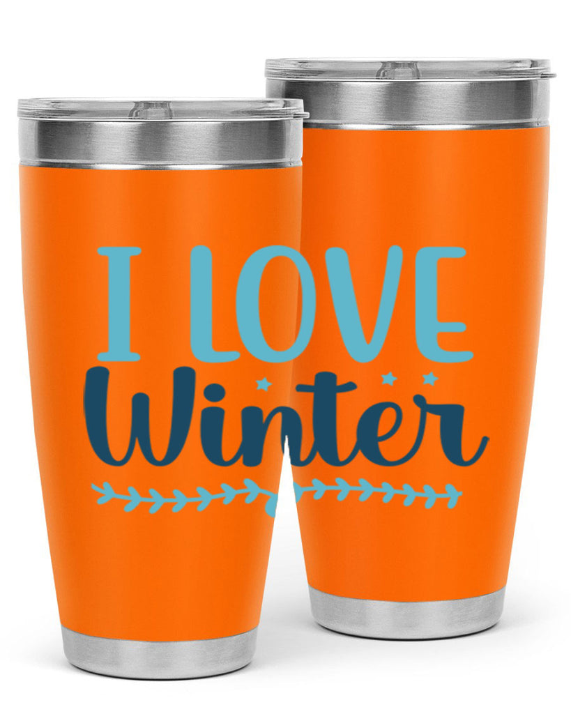i love winter 226#- winter- Tumbler
