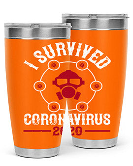i survived coronavirus Style 32#- corona virus- Tumbler