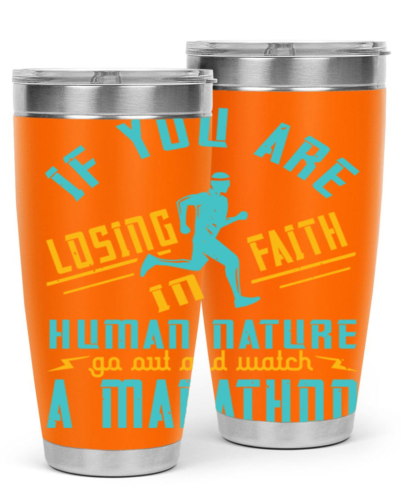if you are losing faith in human nature go out and watch a marathon 37#- running- Tumbler