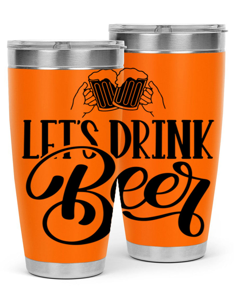 lets drink beer 29#- beer- Tumbler