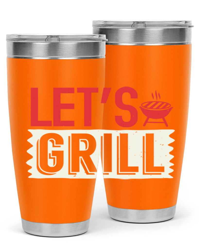 lets grill 25#- bbq- Tumbler