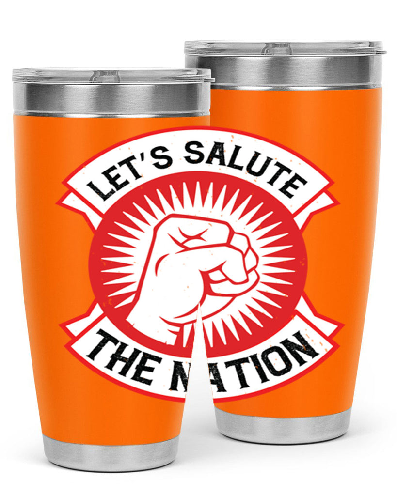 lets selut the nation Style 126#- Fourt Of July- Tumbler