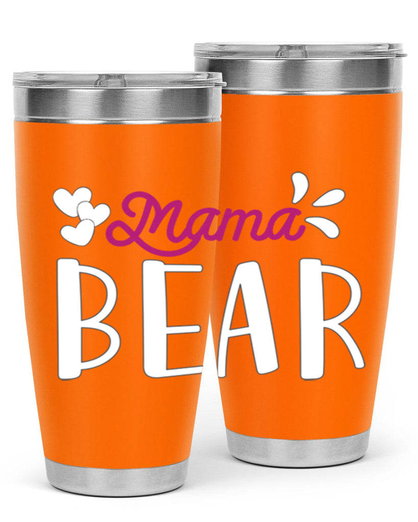 mama bear 132#- mom- Tumbler