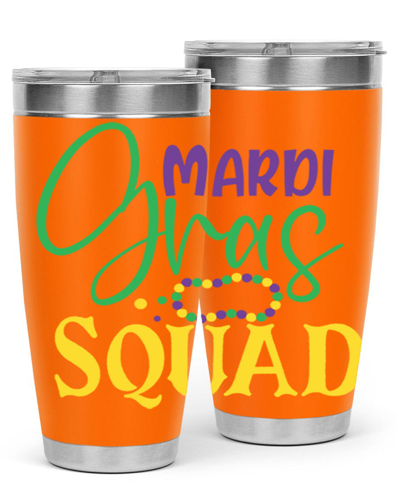 mardi gras squad 78#- mardi gras- Tumbler