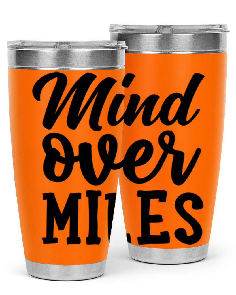 mind over miles 28#- gym- Tumbler