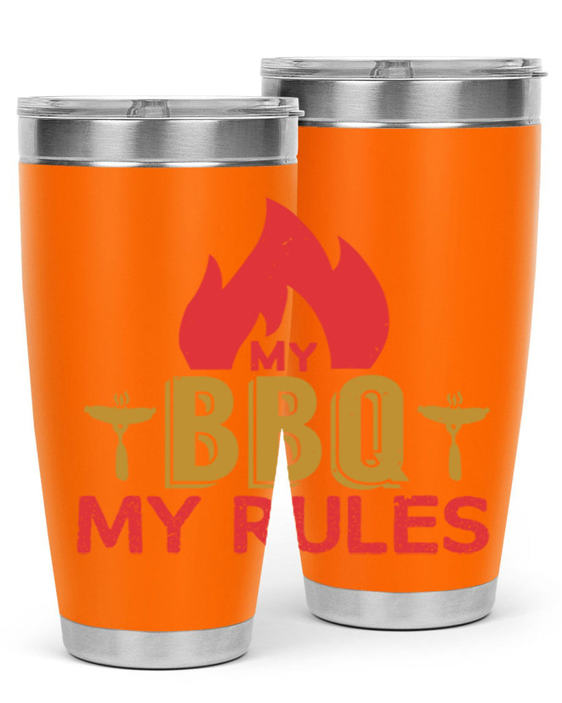 my bbq my ruless 21#- bbq- Tumbler