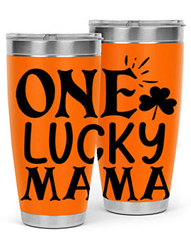 one lucky mama Style 34#- autism- Tumbler