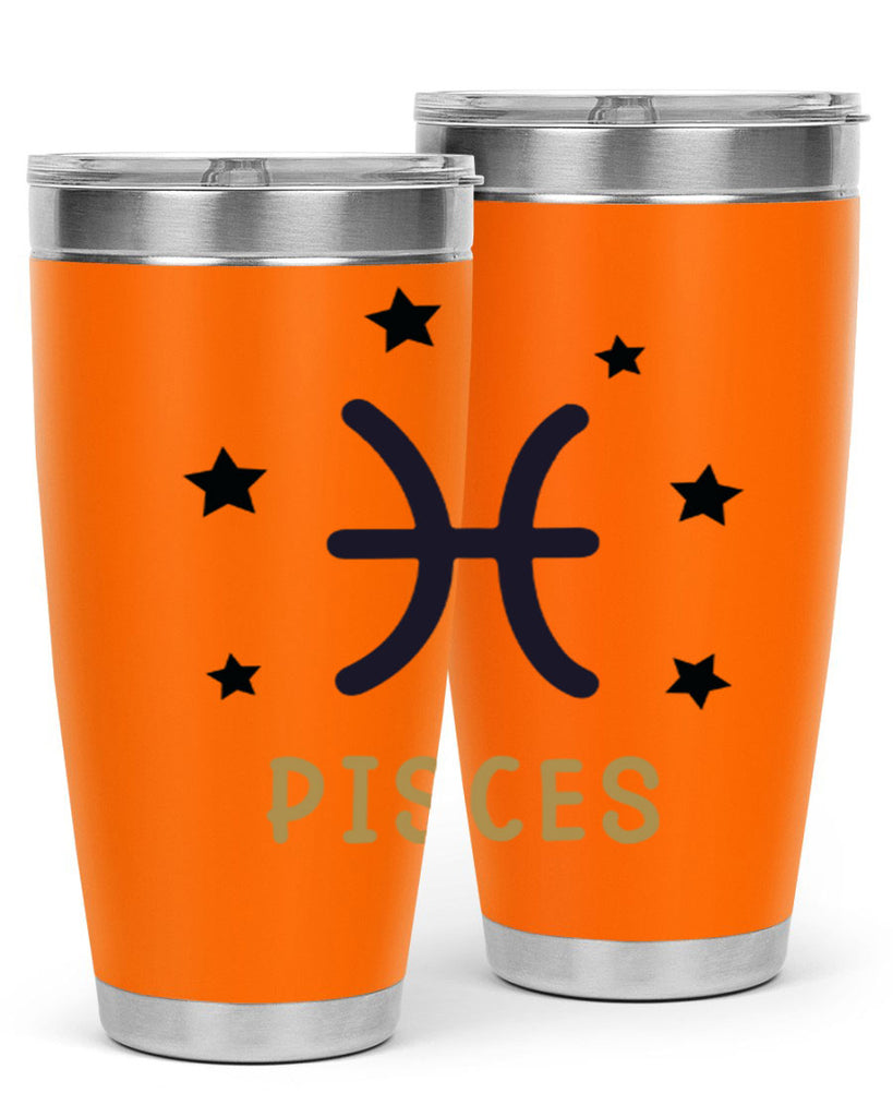 pisces 355#- zodiac- Tumbler