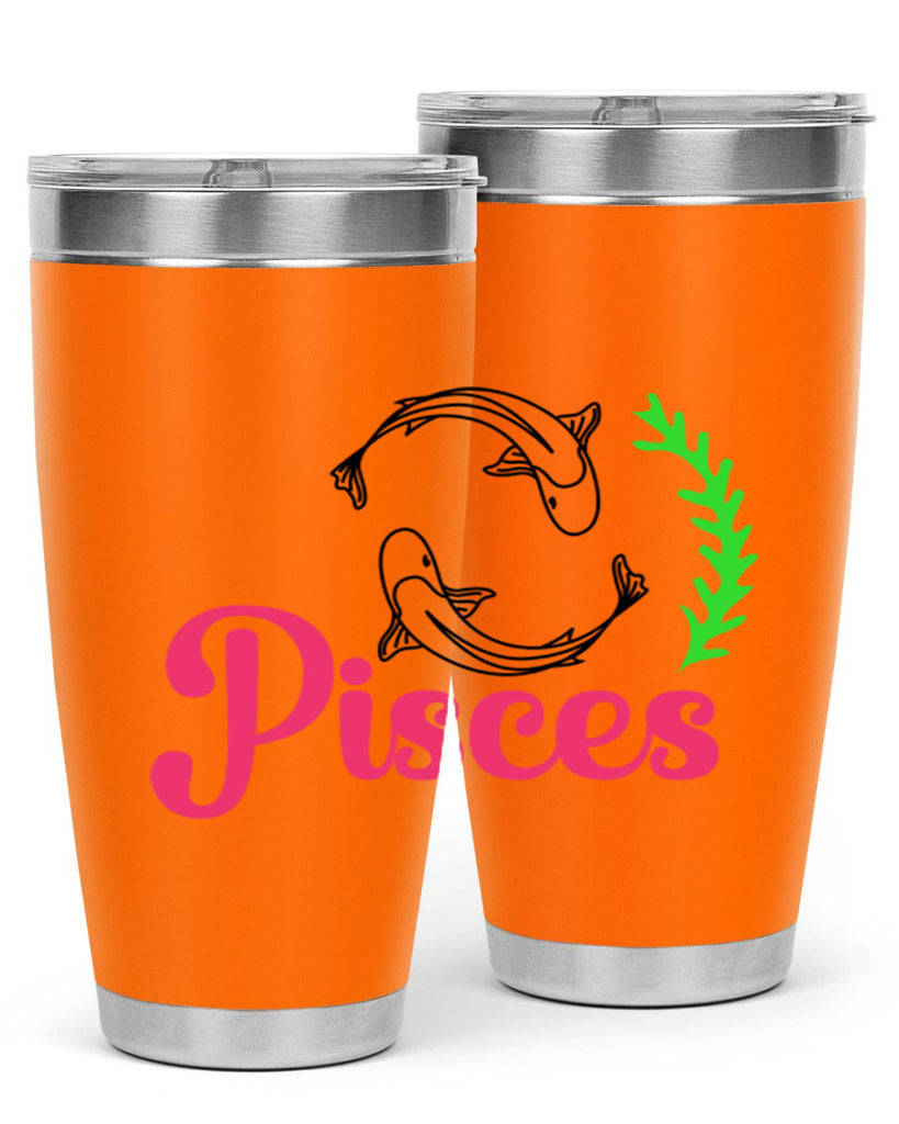 pisces 372#- zodiac- Tumbler