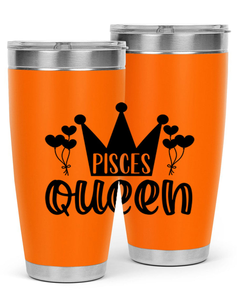 pisces queen 377#- zodiac- Tumbler