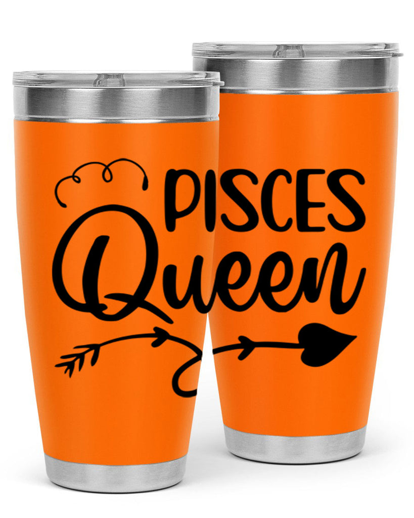 pisces queen 379#- zodiac- Tumbler