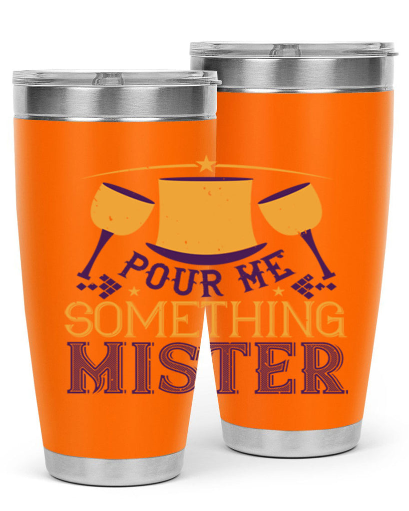 pour me something mister 38#- mardi gras- Tumbler