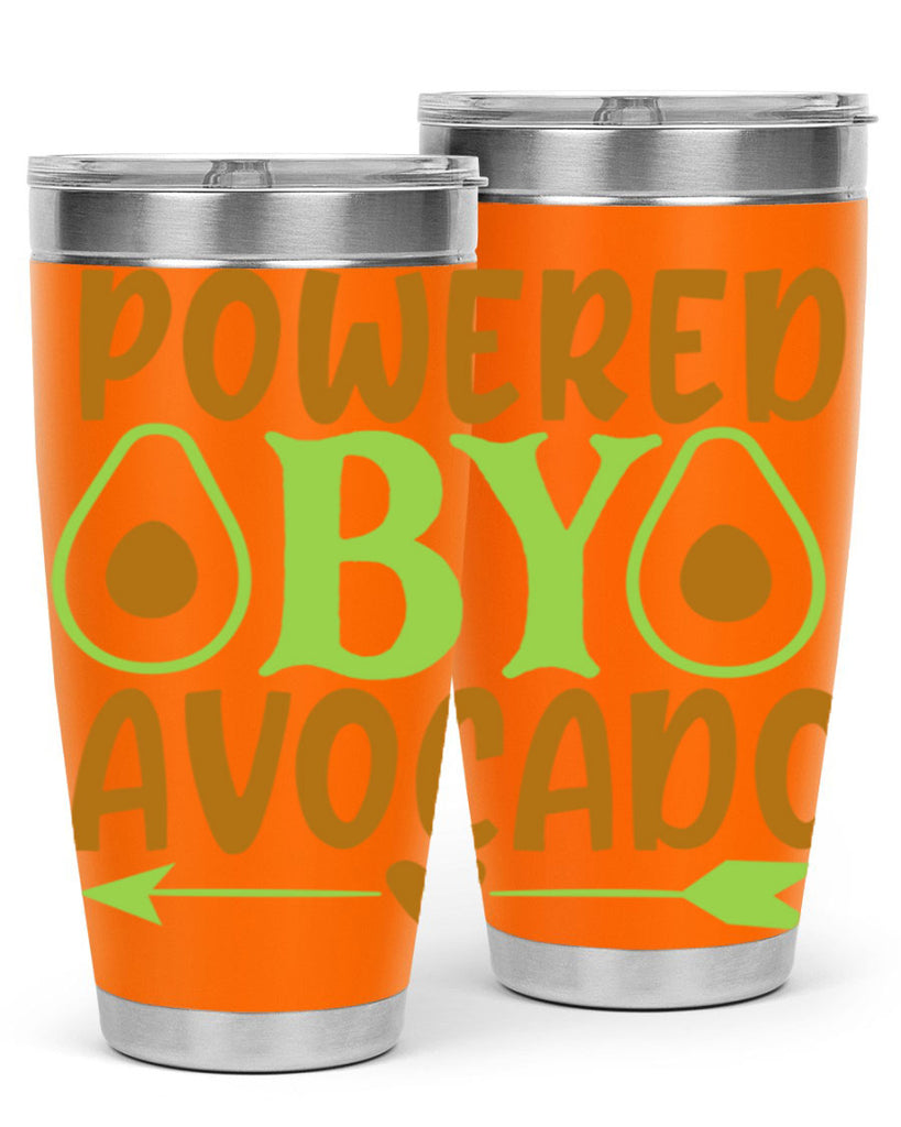 powered by avocado 3#- avocado- Tumbler