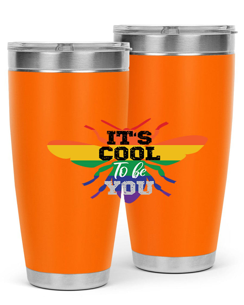 pride bee cool 70#- lgbt- Tumbler