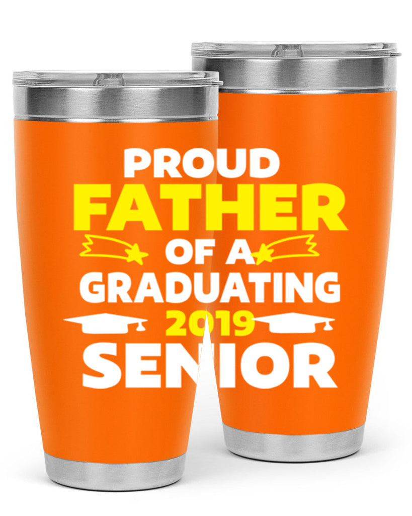 proud father of a graduating 264#- fathers day- Tumbler