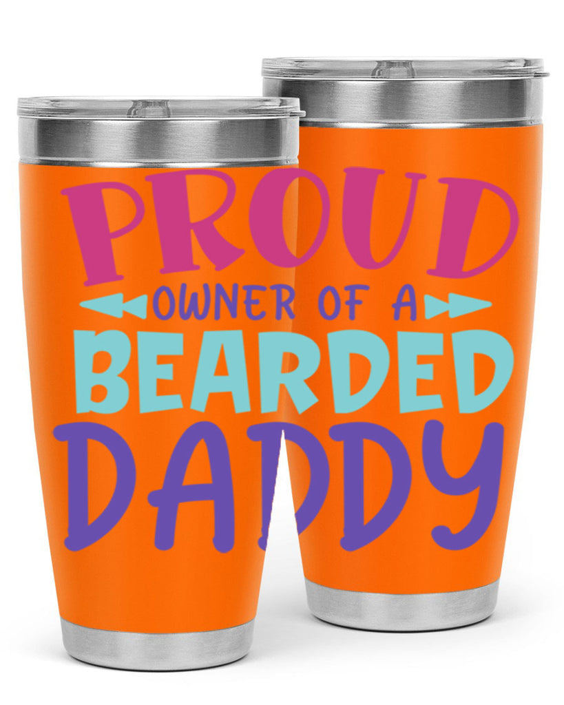 proud owner of a bearded daddy Style 202#- baby- tumbler