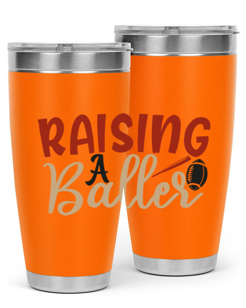 raising a baller 2278#- softball- Tumbler
