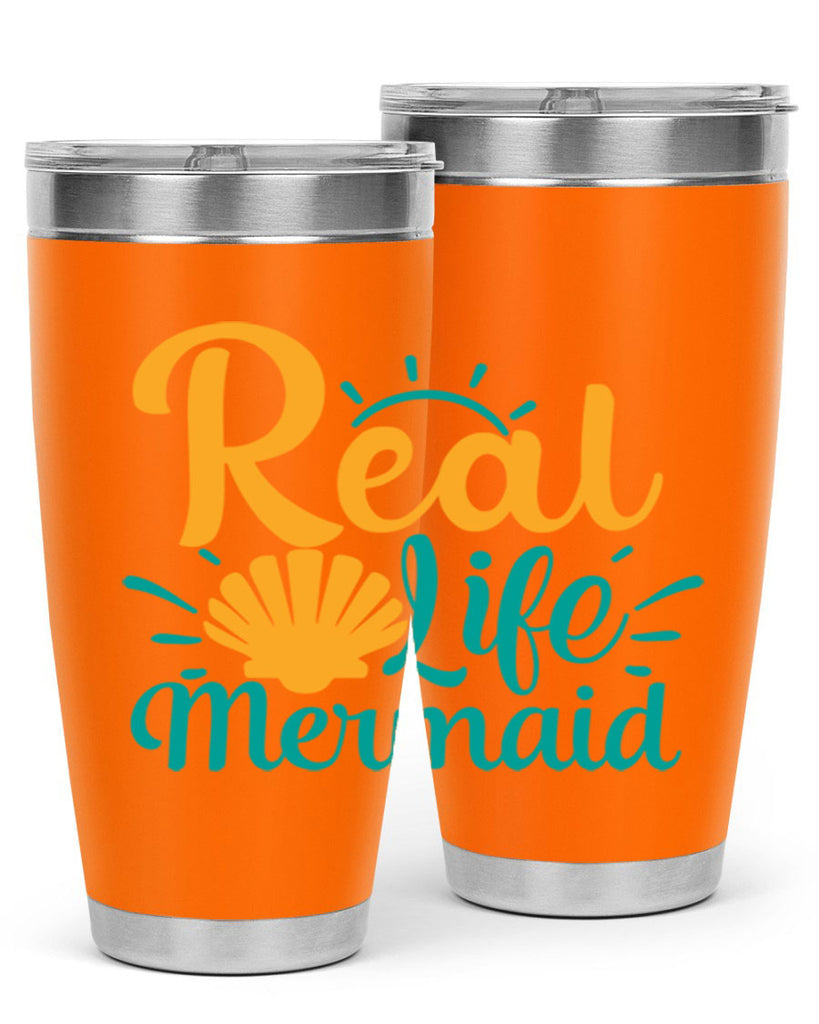 real life mermaid Style 79#- summer- Tumbler