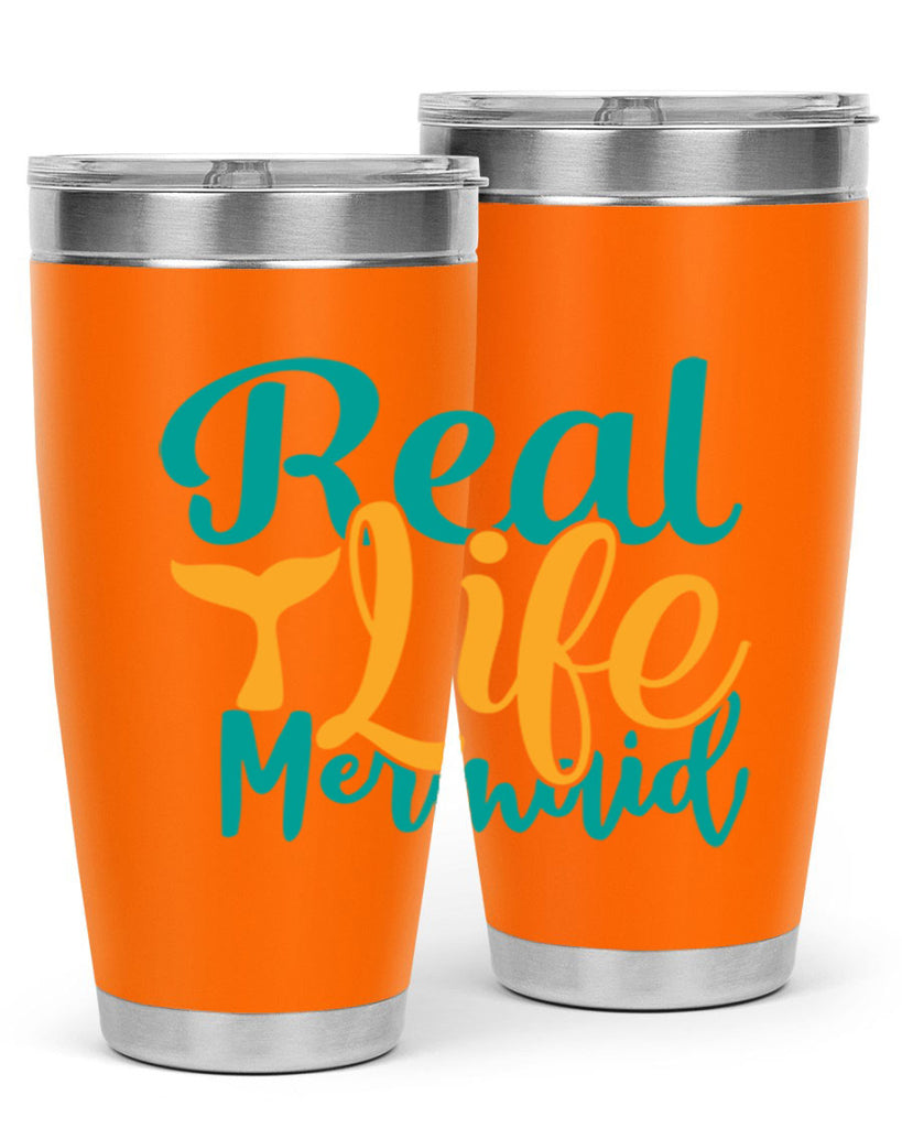 real life mermaid Style 80#- summer- Tumbler