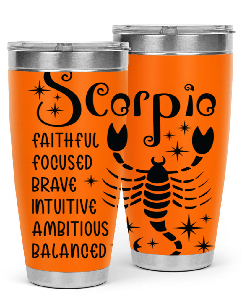 scorpio 431#- zodiac- Tumbler