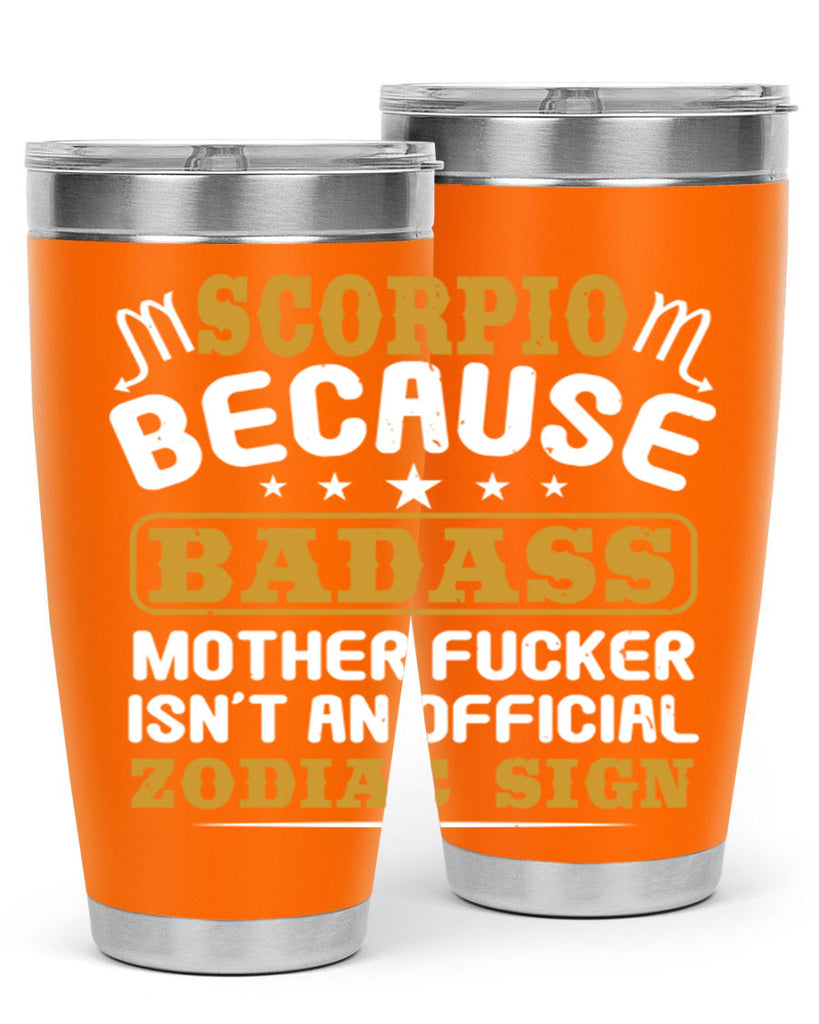 scorpio 432#- zodiac- Tumbler