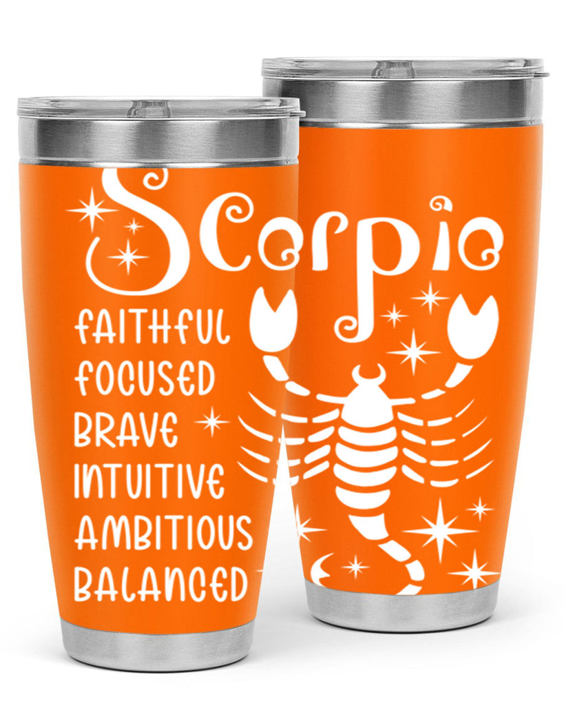 scorpio 435#- zodiac- Tumbler