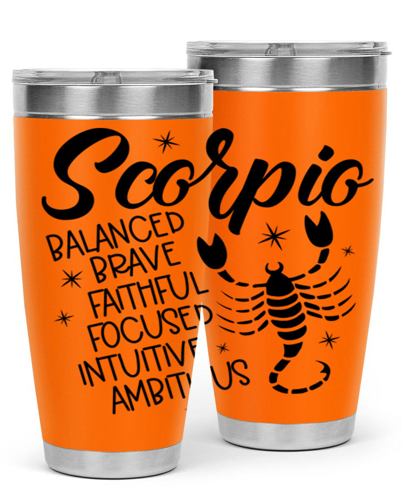 scorpio 436#- zodiac- Tumbler