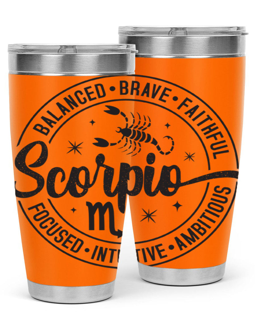 scorpio 438#- zodiac- Tumbler