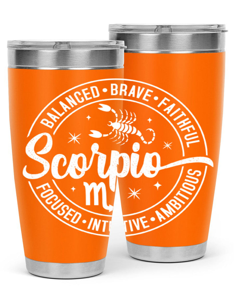 scorpio 439#- zodiac- Tumbler
