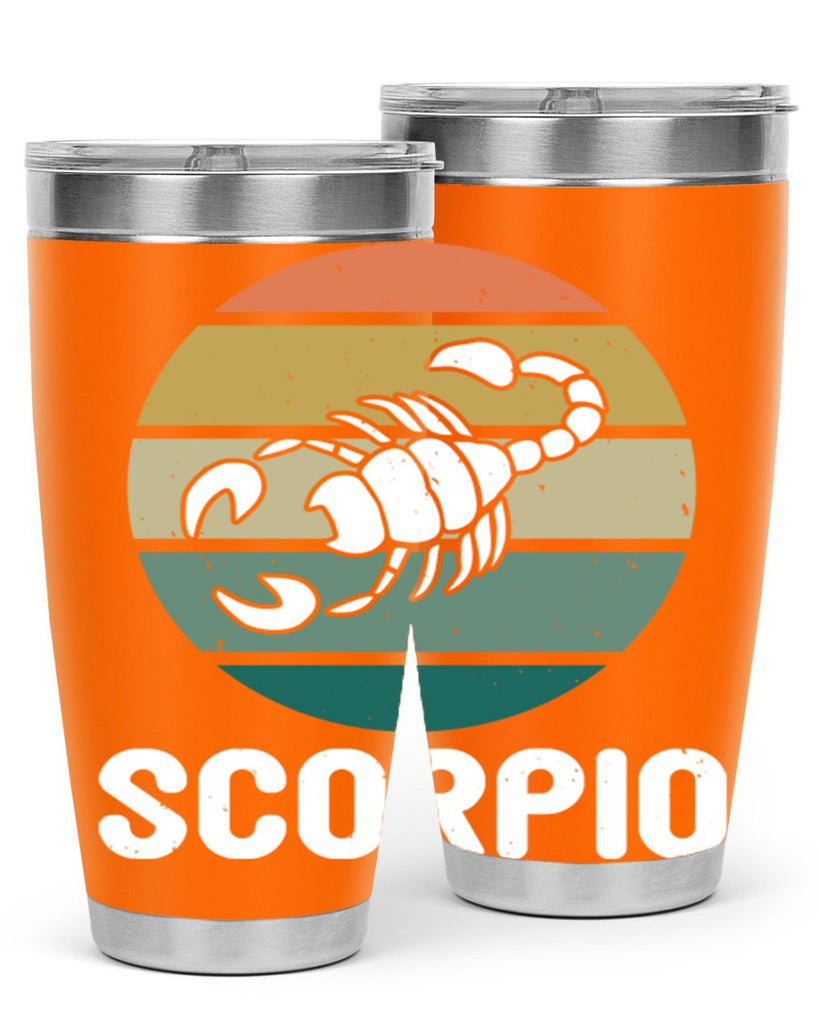 scorpio 451#- zodiac- Tumbler
