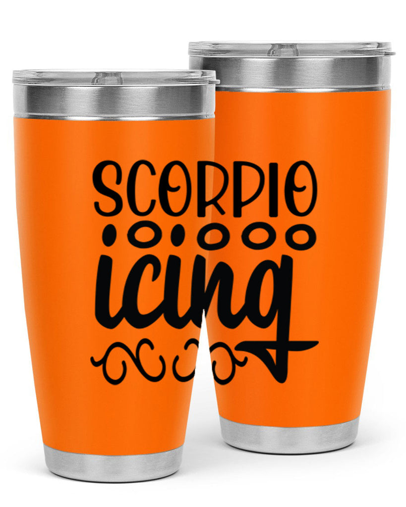 scorpio icing 441#- zodiac- Tumbler