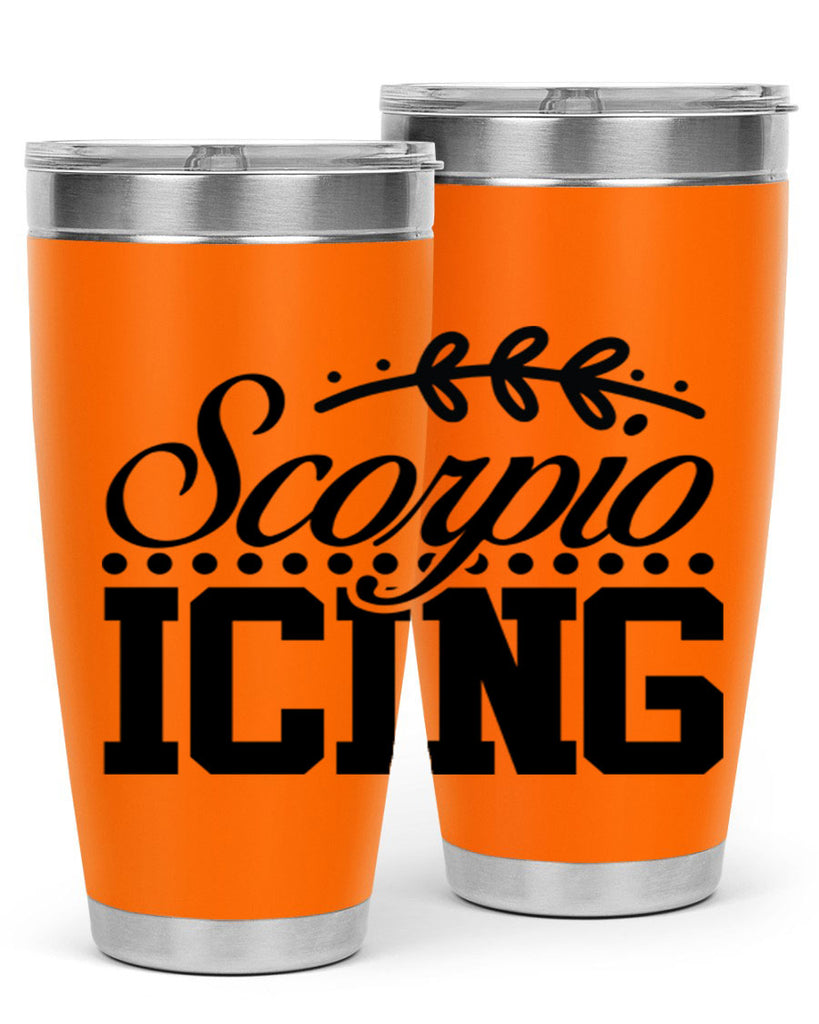 scorpio icing 442#- zodiac- Tumbler
