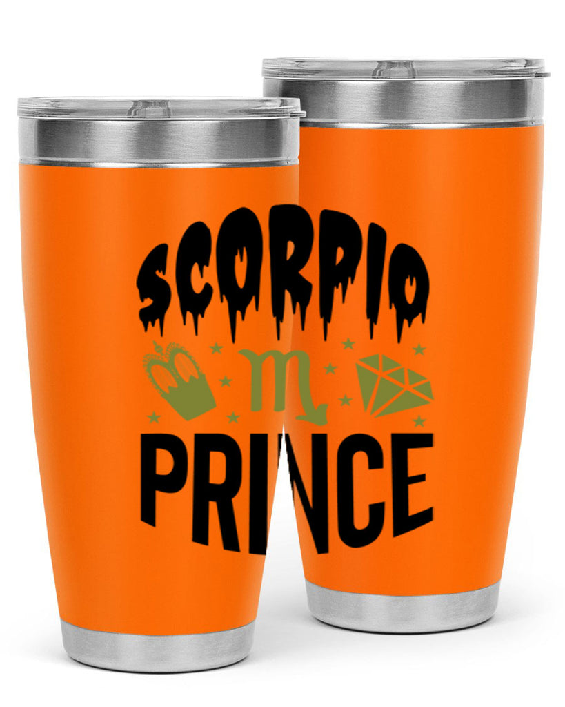 scorpio prince 445#- zodiac- Tumbler