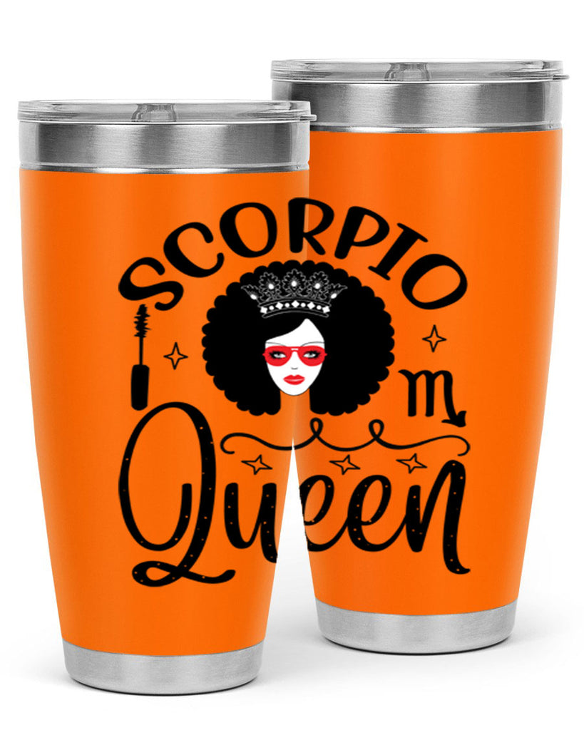scorpio queen 448#- zodiac- Tumbler