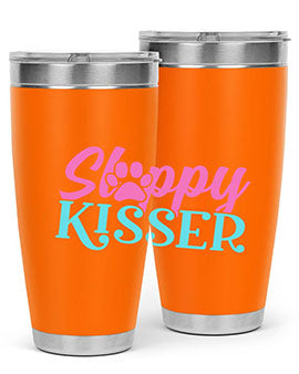 sloppy kisser Style 63#- dog- Tumbler