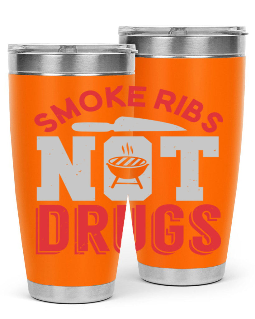 smok ribs not drugs 13#- bbq- Tumbler