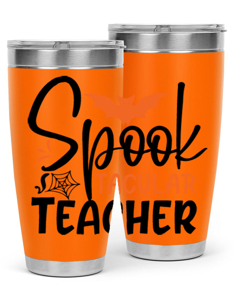 spooktacular teacher 106#- halloween- Tumbler